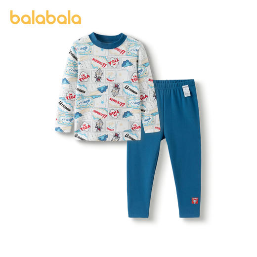 【奥特曼IP】巴拉巴拉男童秋衣秋裤套装秋冬柔软打底睡衣舒适亲肤 商品图4