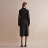 【JASON WU】夏季新款羊毛立领收腰长袖衬衫式裙子长裙连衣裙 商品缩略图1