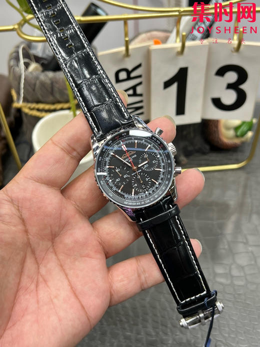 百年灵BLS新款航空计时系列 70周年特别版 航空计时透底 B01计时男士腕表 商品图8