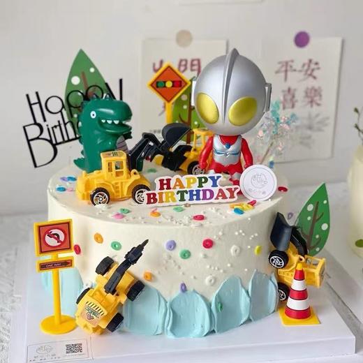 工程奥特曼-卡通蛋糕 商品图0