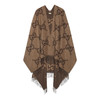 GUCCI 古驰 女士双面超级双G山羊绒斗篷 棕色 774308 4GABX 9764 商品缩略图0