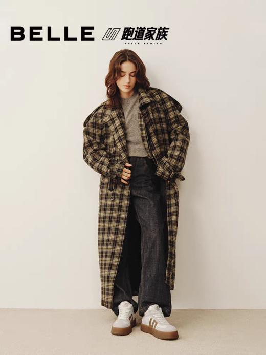 BF楼百丽跑道德训保暖加绒高帮板鞋子女冬季新款舒适休闲鞋E5Q1DDD5 商品图2