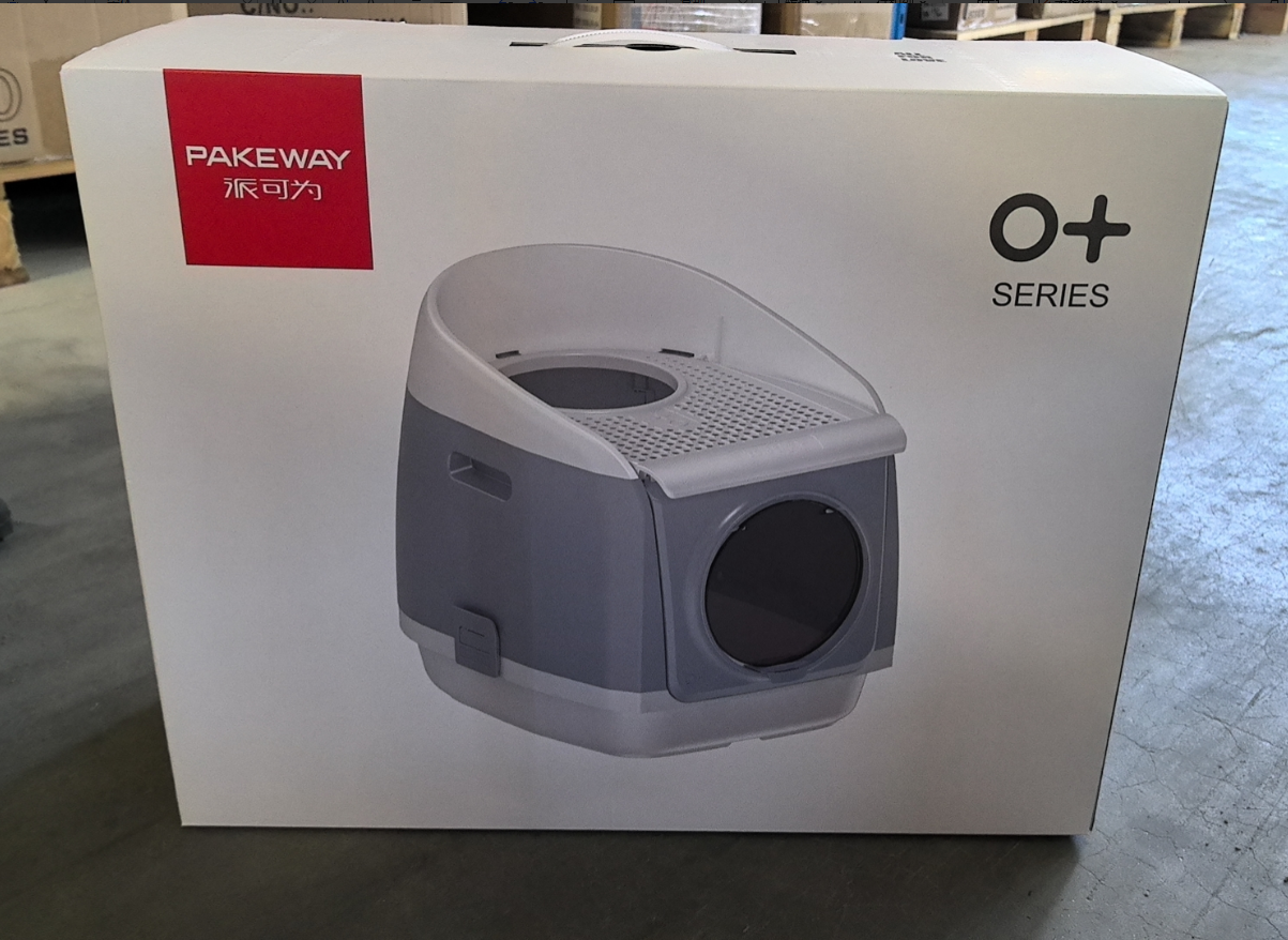 【赠品】派可为自由仓猫砂盆-灰色