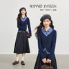 【10/1新品】熙世界耶鲁miu系假两件卫衣女2025秋季新款学院风条纹衬衫领上衣 商品缩略图1