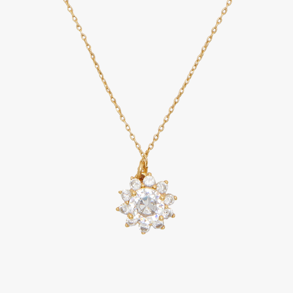 196021115387 kate spade 店铺同款Sunny时尚轻奢光晕闪亮宝石设计项链