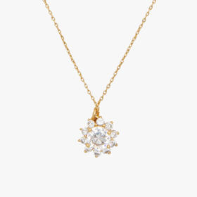 196021115387 kate spade 店铺同款Sunny时尚轻奢光晕闪亮宝石设计项链