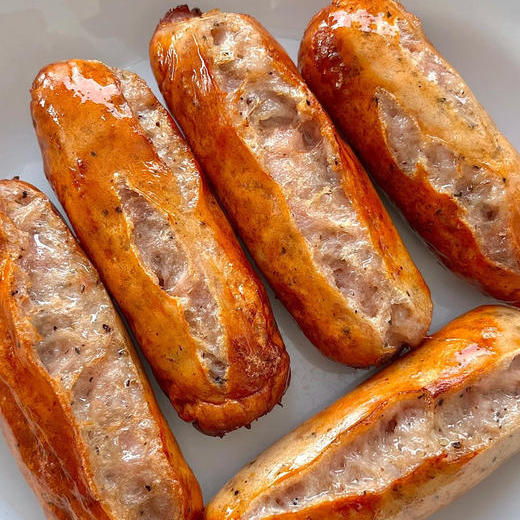 【锋味派】爆汁火山石烤肉肠原味、黑椒、芝士  ISEE全球食品创新奖 99.9元到手6盒共30根 商品图2