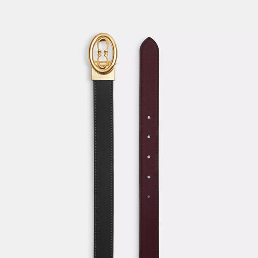 196395785698 COACH COACH蔻驰 简约高级质感百搭25mm带扣皮带腰带【宽2.5cmx长120cm】 商品图1