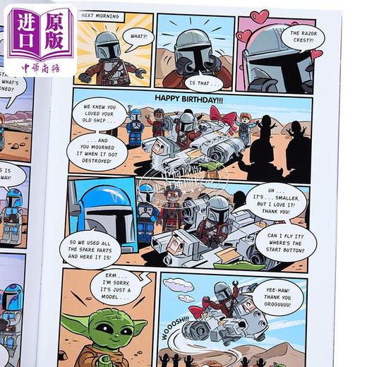 预售 【中商原版】乐高人偶书 星球大战 LEGO Star Wars Mandalorian Warriors (inc toy) 英文原版 儿童绘本 图画故事书 进口童书 商品图3