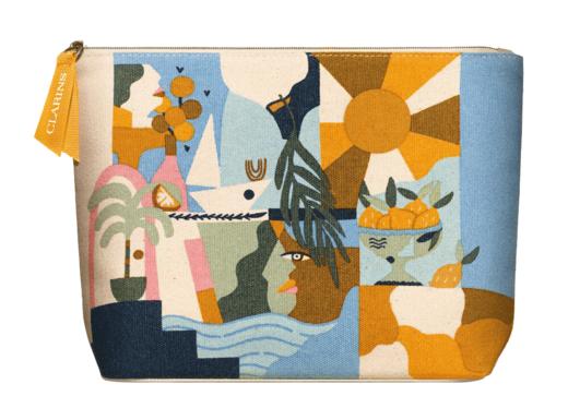 3666057180453 娇韵诗CLARINS 夏日多姿方形化妆包 商品图0