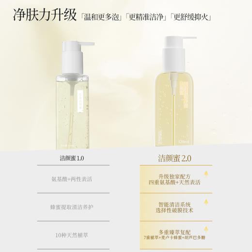 **国韵温和净澈洁颜蜜120ml，温和净澈 洗卸合一，送温和净澈洁颜蜜15ml*2 商品图5