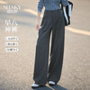 【10/1新品】熙世界早八通勤西装裤女2025秋季新款高级感休闲宽松直筒阔腿裤子 商品缩略图0