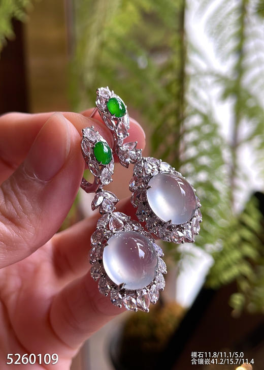 白月光耳蛋面耳钉     95999【5260109】 商品图2