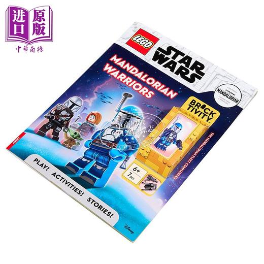 预售 【中商原版】乐高人偶书 星球大战 LEGO Star Wars Mandalorian Warriors (inc toy) 英文原版 儿童绘本 图画故事书 进口童书 商品图2