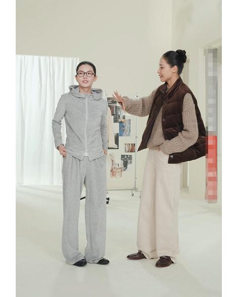 THESOONG/早秋100%纯棉休闲长裤女卫裤运动裤休闲百搭冬HBKZ7134/HBWT7936/HBTX7135 商品图1
