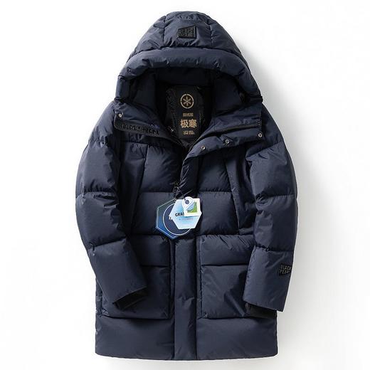 【黑金鹅绒4.0】极寒机能风大五格鹅绒羽绒服男女同款加厚东北穿 商品图4