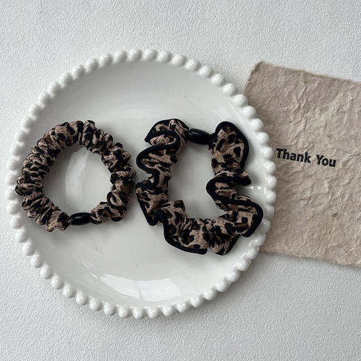 豹纹小布圈对装皮筋纪念日百货门店同款164701006 商品图4
