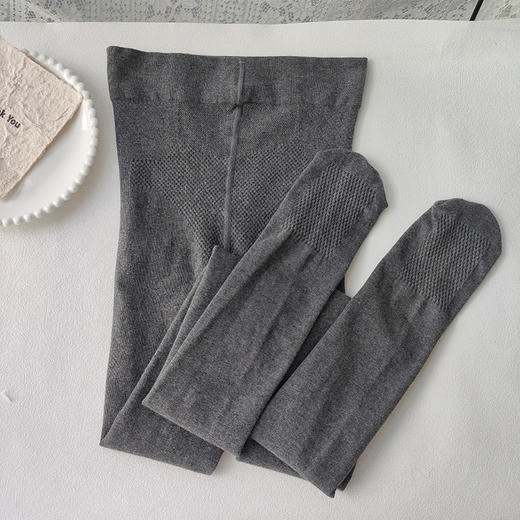 9311连脚棉竖条150g女士打底裤纪念日百货门店同款164695021 商品图5