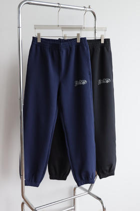 B.B 25秋季新款 宽松廓形 双面针织运动长裤 WK826