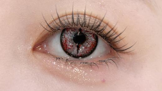 Paprikacon小辣椒日抛·万圣节新款虫师宿命/人形瞳兽·14.5mm大着色·日抛2片/盒 商品图1