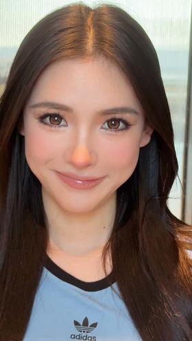 hancon 日抛 （10片装）  蜂蜜面包 直径14.5mm着色14.0mm