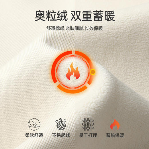 【国庆大降价！奥粒绒运动裤！亏本售】逸阳冬季加绒加厚宽松休闲高腰萝卜裤1843 商品图4