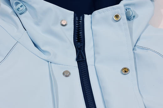 半身缘女装 春季拼色防风防水户外连帽夹克261113P01340002 商品图8