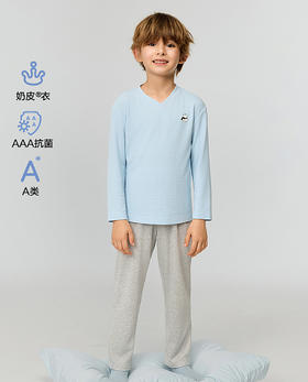 5楼爱慕儿童奶皮贴贴家居服上衣