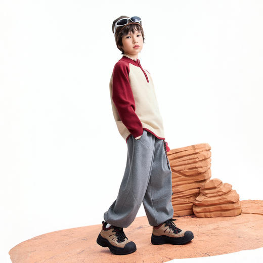 【实体店同款】男童立领针织上衣冬季新款安奈儿童装AB544035 商品图5