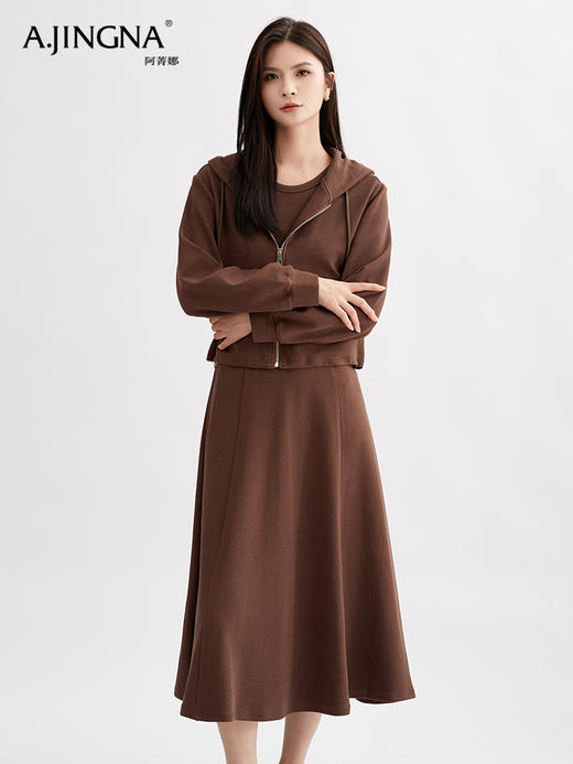 【百搭套装】阿菁娜轻运动风休闲套装F30Q230005 商品图3