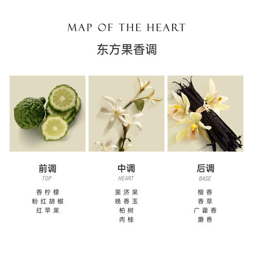 Map Of The Heart心之地图 V.3 Passion 激情淡香精EDP中性 东方果香调 商品图2