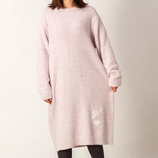  秋冬女士家居服半边绒保暖居家服可外穿睡衣睡裙 商品图8