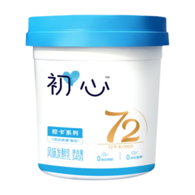 新希望初心 控卡原味纯酸奶 340g/杯
