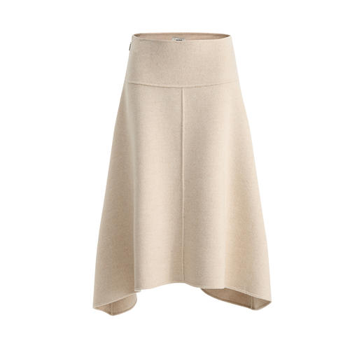 【JASON WU】(多色)(山羊绒)秋冬新款通勤双面呢鸢尾半裙 商品图5