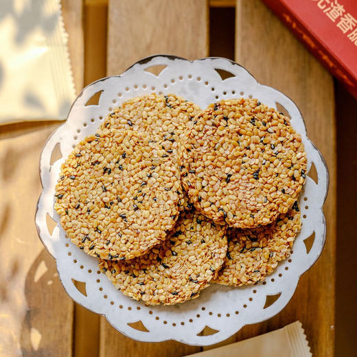 朴食有方黑松露亚麻籽脆 118g/盒 脱壳无渣 酥脆饼干 商品图4