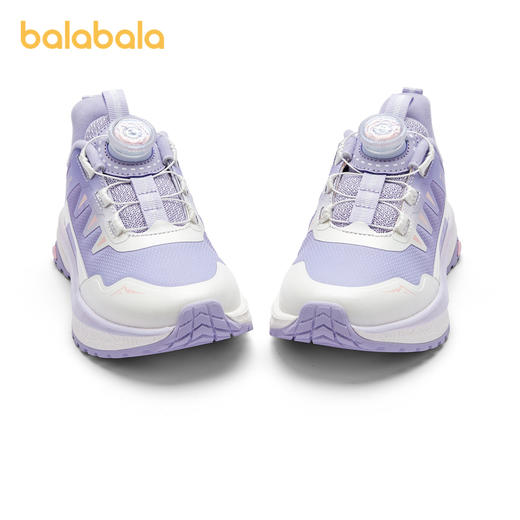 巴拉巴拉童鞋女童运动鞋透气秋冬鞋子轻便防滑潮舒适旋转扣老爹鞋 商品图4