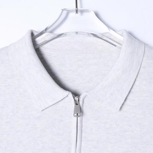 259058SDSA男士秋冬新款痞帅男装简约时尚半拉链翻领针织衫百搭时尚毛衣 商品图2