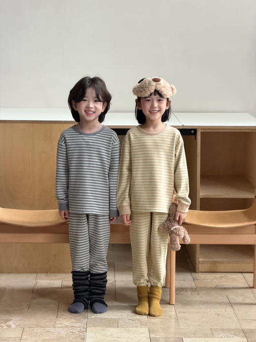 7A抗菌级品质【桑蚕丝抗菌家居服套装】双面磨毛工艺，垂顺感特别好，怎么过冬都舒服 商品图9