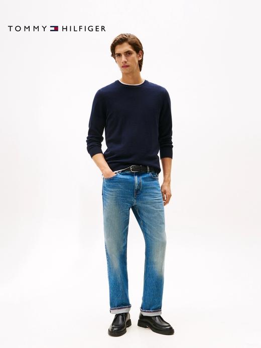 TOMMY 针织衫男  MW40552-DW5 藏青色. 商品图0