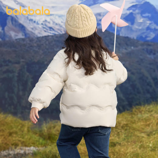 巴拉巴拉童装儿童羽绒服女童冬装面包服外套上衣流行舒适户外潮款 商品图2