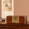 清早期	黄花梨铜包角文房箱 商品缩略图0