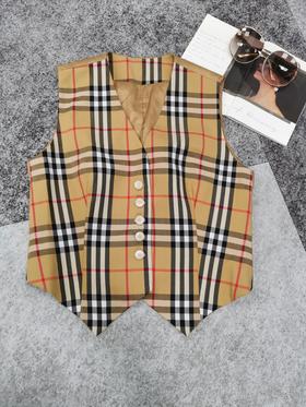 RM0928#格子拼接小马甲