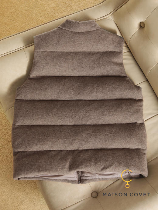 MAISON COVET 纯山羊绒鹅绒马甲上衣 商品图4