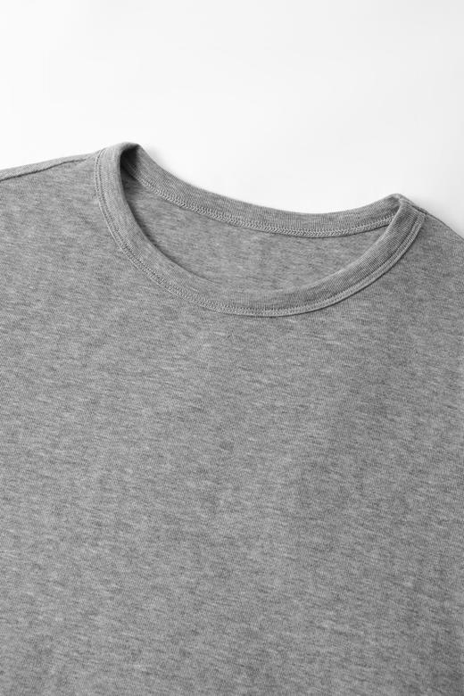 【商场同款】伊芙丽基础百搭舒适柔软长袖T恤1FA701271MS 商品图2