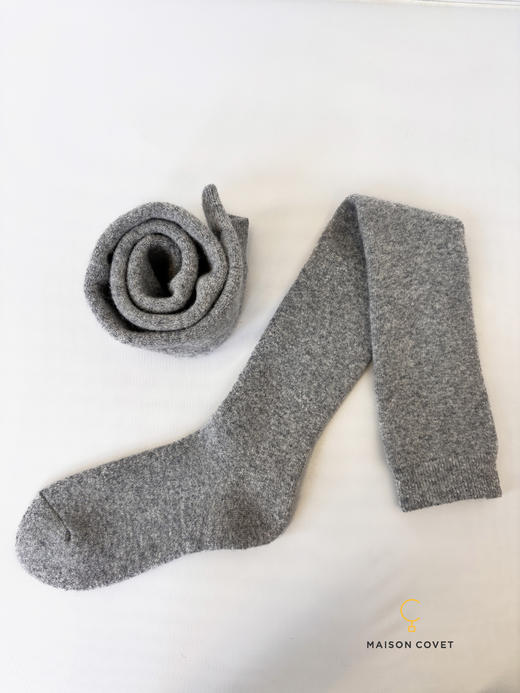 MAISON COVET 丝羊绒加绒过膝袜 商品图3