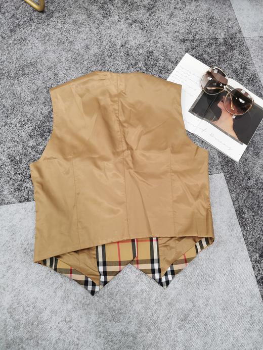 RM0928#格子拼接小马甲 商品图1