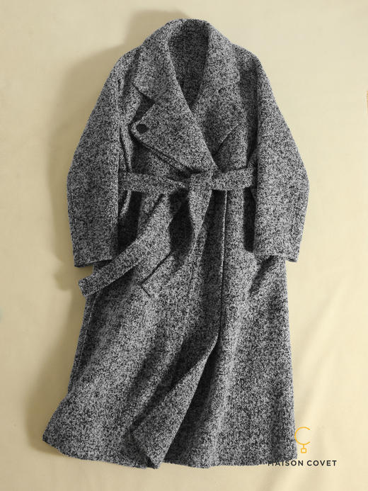 MAISON COVET骆马绒长款大衣 商品图4