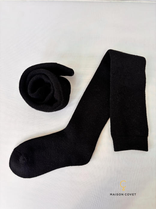 MAISON COVET 丝羊绒加绒过膝袜 商品图1