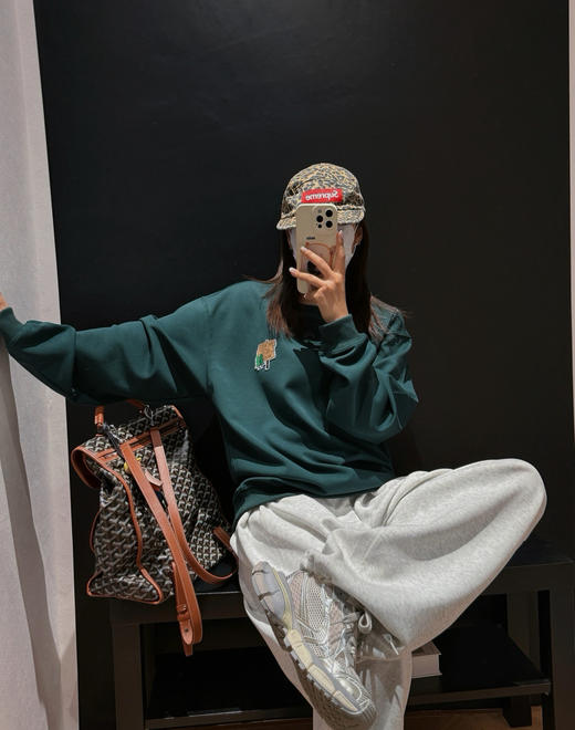 𝐊𝐎𝐋𝐎*爆款🔥刘诗诗同款𝐂𝐚𝐦𝐩系列❗️圆领+连帽卫衣 商品图8