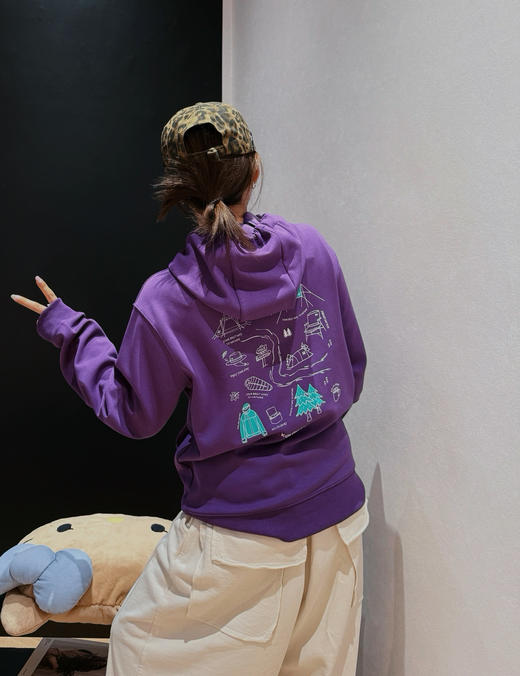 𝐊𝐎𝐋𝐎*爆款🔥刘诗诗同款𝐂𝐚𝐦𝐩系列❗️圆领+连帽卫衣 商品图7